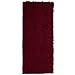 Lavish Home High Pile Shag Rug Carpet - Burgundy - 30x60