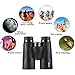 QUNSE Binoculars for Adults Compact, 10X42 HD Professional, Bak4 Roof Prisms and FMC Optical Lenses, for Bird Watching, for Stargazing, Camping, Concerts, for Hunting, Outdoor Safaris.