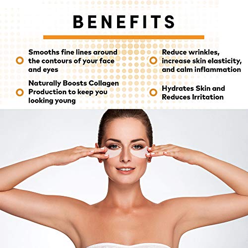 MELIA Under Eye Patches Eye Mask for Puffy Eyes, Dark Circles and Under