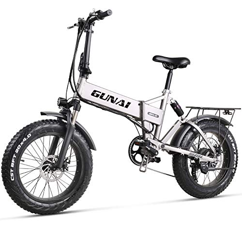 €1,499.00 GUNAI Pieghevole Bici Elettrica,20 Pollice Motore 500W Batteria  al Litio 48V12.8AH,Freno a Doppio Disco Bicicletta a… - bikewebshop.it