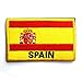 GreatPlus Spain Flag Patch Embroidered Military Tactical Morale Patches Applique Fastener Hook and Loop(Spain 01)