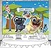 Daniu Cartoon Puppy Dog Pals Theme Backdrop Kids Birthday Party Photography Background Cake Table Decor Banner Baby Shower Photo Studio Booth Props 7X5FT Vinyl
