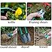 vivianAl Garden Tool Set Gardening Tools Gift Kit Non-Slip Handle with Anti-Rust Trowel, Cultivator, Pruning Shear, Water Sprayer and Case (5 Pieces)thumb 1
