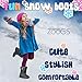 ZOOGS Kids Snow Boots for Toddlers, Boys, and Girls