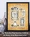 First Computer 1889 Patent - Classic Technology Art Poster, Art of Compiling Statistics, Great Gift for Programmers and Nerd Geeks, 11x14 Unframed Vintage Patent Print Poster