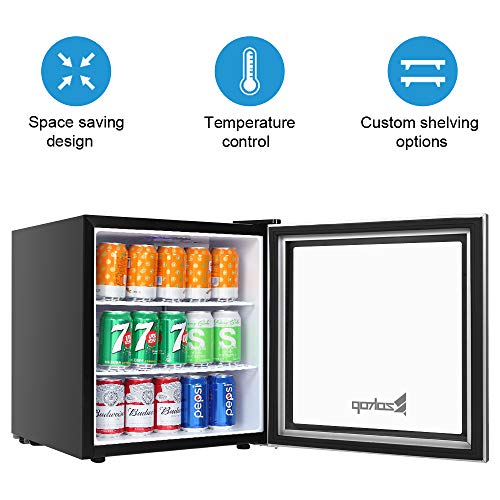 2 Beverage+Refrigerator+Removable+Temperature+Adjustable