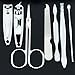 Buytra 7pcs Manicure&Pedicure Set Nail Clippers Scissors Grooming Kit
