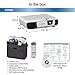 Epson EX5260 XGA 3,600 lumens color brightness (color light output) 3,600 lumens white brightness (white light output) wireless HDMI 3LCD projectorthumb 3