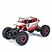 SZJJX RC Rock Off-Road Vehicle 2.4Ghz 4WD High Speed 1:18 Racing Cars RC Cars Remote Radio Control Cars Electric Rock Crawler Electric Buggy Hobby Car Fast Race Crawler Truck-Red