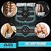 ABS Stimulator & Muscle Toner Ultimate Portable Unisex Abdominal Home Office Fitness Workout equipment Massage Toning Belt for Abdomen/Arm/Leg Training – FREE GIFTS