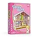 CubicFun Miniature Dollhouse Kits with Furniture,Kids House 3D Puzzle Toys,Sara's Home P678h