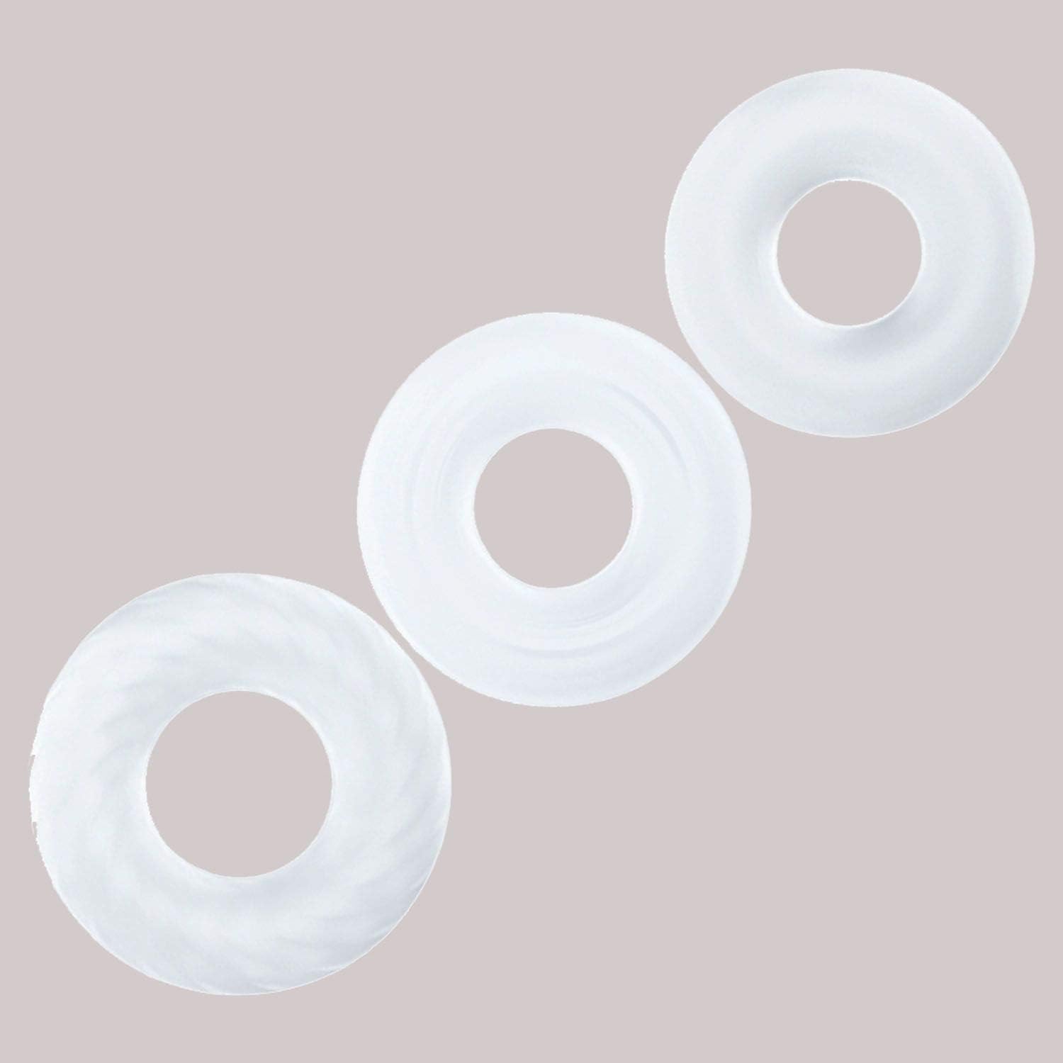 ZHANGZZ Increase time and Restore self-Confidence Elastic Ring Delay Toys for Men Ring Silicone Lasting Training Product Shop,Type B