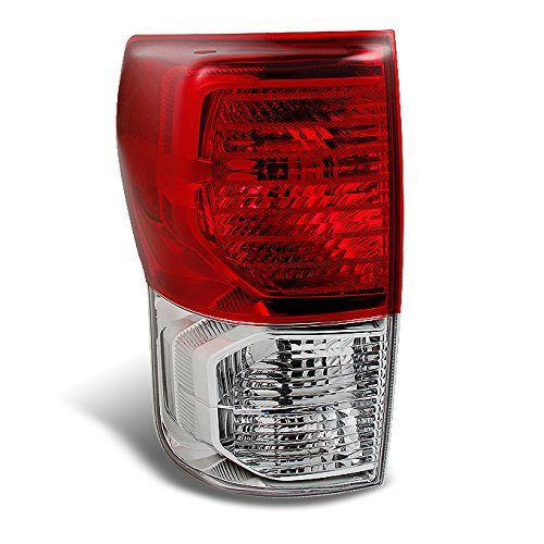 image for AKKON For Toyota Tundra Pickup Truck Red Clear Tail Light Rear Brake L