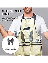 Herramienta de jardín Set de jardín Set de regalo tvird 9 piezas Resistente aleación de aluminio fundido) incluyendo trasplantar pala, paleta, rastrillo cultivador, ergonómico, podadora con bolsa de bolsa de almacenamiento Guantes silla