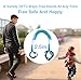 JINSEY Safety Child Anti Lost Wrist Link Harness Strap Rope Leash Walking Hand Belt (Fluorescence)