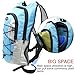 Hydration Backpack, Bukm UltraLight 2L Hydration Pack with Water Bladder Camping Hunting Running Hiking Cycling Walking Climbing Skiing Bag Daypack for Men Women Kids (Blue)