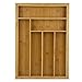 Heim Concept Drawer Organizer Bamboo Cutlery Tray Silverware Organizer/Utensil Holder, Drawer Dividers Organizer for Silverware, Flatware, Knives in Kitchen
