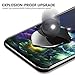 LG V50 ThinQ Screen Protector, KuGi 9H Hardness Bubble Free [Case Friendly] Tempered Glass Screen Protector for LG V50 ThinQ 5G Phone (Balck)
