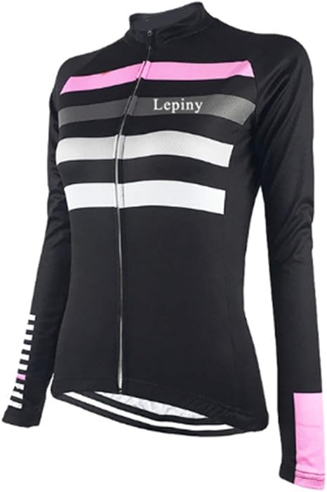 Amazon.com: Lepiny Women's Cycling Shirts Long Sleeve Bike Jersey Bicycle Clothes Breathable 