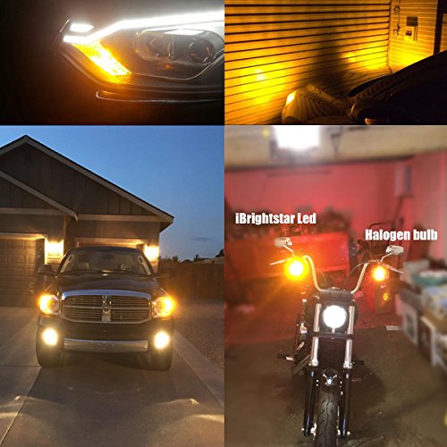 image for iBrightstar Newest 9-30V Super Bright Low Power 7440 7443 T20 LED Bulb