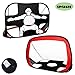 Eggsnow 2 in 1 Soccer Goal for Kids Pop Up Kids Soccer Net Soccer Target with Carry Bag Perfect for Backyard Indoor Outdoor Sports and Practice