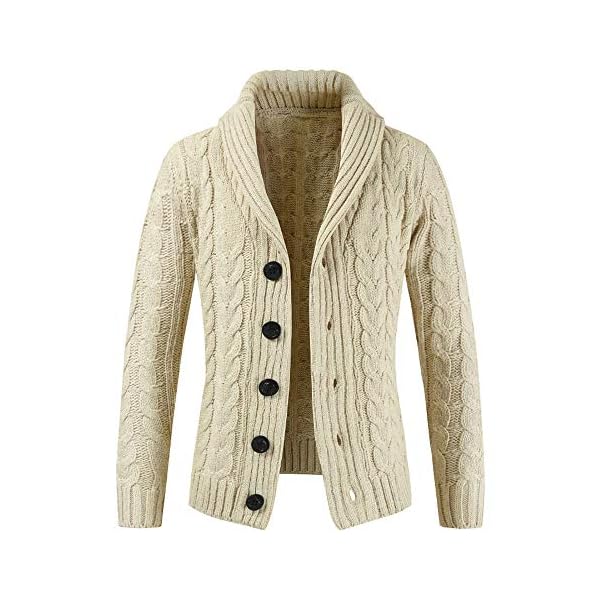 Boomboom Men's Winter Clothes, Men Casual Long Sleeve Slim Pocket Sweater