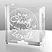 KATE POSH - Be The Change You Wish to See in The World Engraved Keepsake and Paperweight - Graduation Gifts - Motivational Quote - Inspirational Quote - Mahatma Gandhi Quote