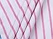 Fiream Girls' Casual Short-Sleeved Striped T-shirt Dress(Red,3T)