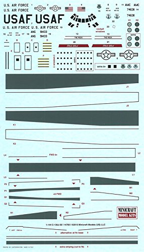 Minicraft Model Kits C-130J-30 Super Hercules Model Kit