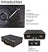 GOODNEW Vinyl Record Player Turntable, Built in Speakers, Support Headphone & RCA Outputand AUX (3.5mm) Input Jack & Bluetooth Connectionthumb 4