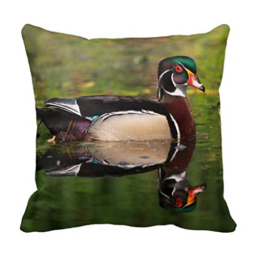 Wood Duck Throw 18*18 pillow Case