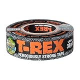T-REX Ferociously Strong Duct Tape, 1.88 in. x 35 yd, 1 Roll, Dark Gunmetal Gray (240998)