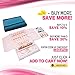 Travel Jewelry Organizer Roll Necklace, Earrings, Rings, Bracelet, Jewelry Case Bag for Journey (8.1