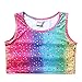 Newland 3 Pcs Girls Swimsuit Mermaid Tails for Swimming Princess Bikini Bathing Suit Set for 3-12Y (140CM(9-10Y)-Size XXL, Colorful)