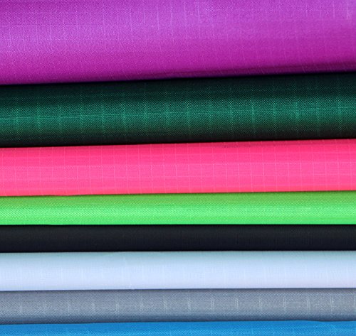 HENGDA KITE 60"x36"(1 Yard) Upgrades 40D Ripstop Nylon Fabric By The Yard Pre-cut Waterproof Outdoor-Green