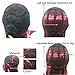 MERISIHAIR Wine Red Long Straight Hair Synthetic Wigs Heat Resistant Party Cosplay Ombre Color for Women