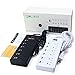 Power Strip Surge Protector with USB Ports, 6 FT Extension Cord Flat Plug with Overload Surge Protection,ETL Listed