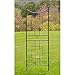 Achla Designs FT-25 Squares Metal Garden Wall Trellis, Graphite