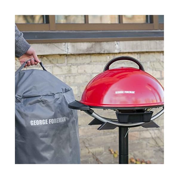 George-Foreman-GFA0240RDCG-Round-Grill-Cover-Gray