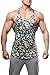 Jed North Bodybuilding Tank Top Gym Stringer Y-Back Muscle Racerback,Camo,Large