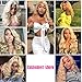 YISEA 613 Honey Blonde Bundles with Closure 12A Body Wave Human Hair Blonde Bundles with Lace Closure 100% Virgin Hair 4×4 Lace Closure and Bundles (14 16 18+12, 613#)