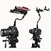 ChargerCity 360º Swivel DSLR Hot Shoe Flash Camera Mount for iPad mini Galaxy Tab Venue 6 7 8 inch Tablet *Use Both DSLR Camera & Selfie Record See Yourself simultaneously*