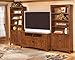 Signature Design by Ashley Cross Island Large TV Stand Medium Brown