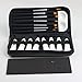 17 Piece Acrylic Paint Kit - w/ 7 Paint Brushes, 8 Acrylic Paint Colors, Palette, and Travel Bag 4-in-1