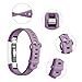 Fundro Compatible Fitbit Alta HR Bands, Newest Sport Replacement Wristbands Secure Metal Buckle Fitbit Alta HR/Fitbit Alta (C# 1-Pack Lavender, Small (6.2