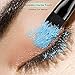 10 pcs Professional Eye Makeup Brushes Kit with a Portable Cosmetic Bag - HEDILINA Makeup Brushes Set, Blending Eyeshadow Eyebrow Concealer Smudge Lip Brushes (Sapphire Blue)