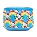 JuJuBe | Be Organized Compact Travel Packing Cubes for Luggage, Diaper Bags, Purses | 3-Piece Set | Hello Kitty | Rainbow