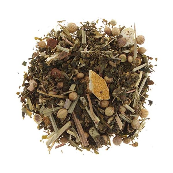 AURESA Bio Kräutertee Minzfrische | Krauseminze mit Lemon Geschmack | Loser Tee aus kontrolliert biologischen Anbau