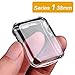 Apple Watch 1 Case 38mm, Toeoe Exact Fit Soft TPU Protective 0.3mm Ultra-Thin Full Cover for Apple Watch 1 38mm