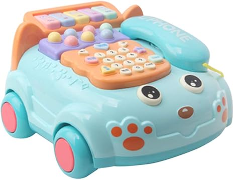 Nuobesty Telefon Spielzeug Fruherziehung Geschichte Maschine Leuchten Baby Telefon Spielen Spielzeug Multifunktionale 2020 Urlaub Spielzeug Fur Kinder Kleinkind Kleinkinder Ohne Batterie Amazon De Kuche Haushalt